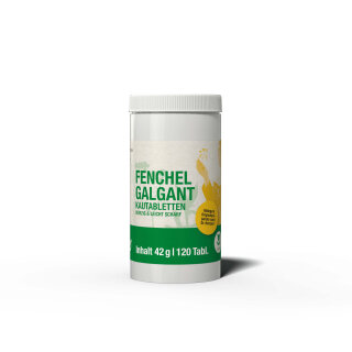 Fenchel-Galgant-Tabletten